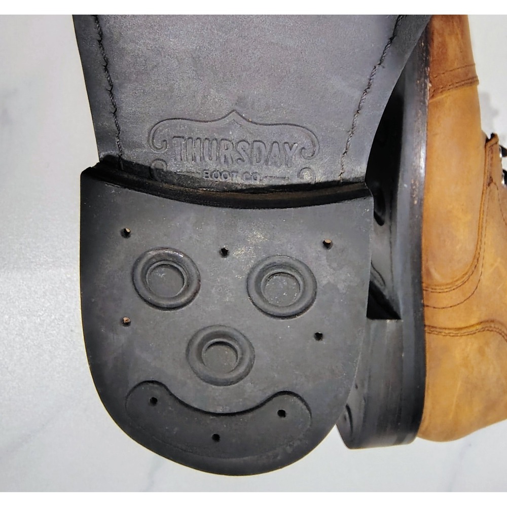 Thursday Boot Company Captain Men's Sz 8.5 Leather Rugged Resilient Lace-up Boot - Picture 10 of 14